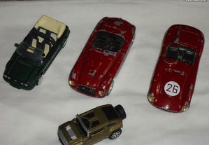 Lote de carros miniaturas