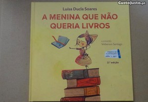 "A Menina que Não Queria Livros" de Luísa Ducla Soares