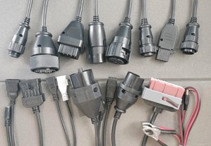 Kit cabos para ligeiros e pesados Multimarcas conversores adaptadores