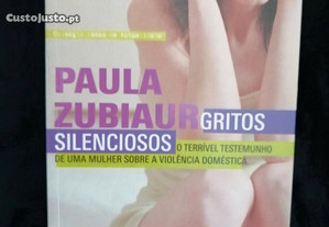 Livro "Gritos silenciosos" de Paula Zubiaur