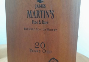 James Martin's 20 anos - cx madeira