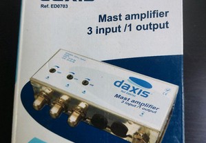 Daxis Amplificador de Mastro 2 UHF/40DB 1 VHF/30DB