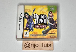 Guitar Hero On Tour Decade Nintendo DS completo