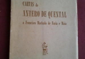 Cartas de Antero de Quental a Francisco Faria e Maia-1961