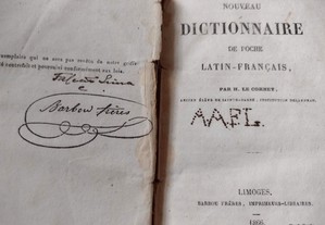 Dicionário 1866 - Latin - Français