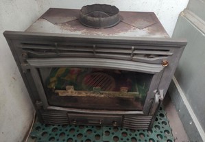 Recuperador de calor a lenha com ventilador