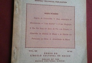 Mosaico-Vol. III,N.º 13-Publicação Mensal Trilingue-Macau-1951