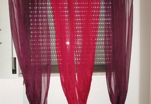 2 pares de cortinados Ikea Sarita