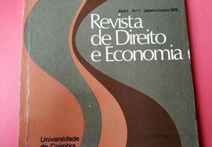 Revista de Direito e Economia 1975 Ano I nº1