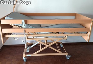 Cama eléctrica articulada elevatória