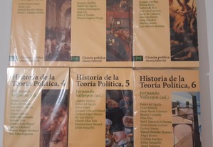 Historia de la teoría política (6 volumes)