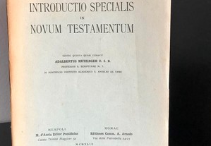 Introductio Specialis in Novum Testamentum de H. Hopfl - B. Gut O.S. B.