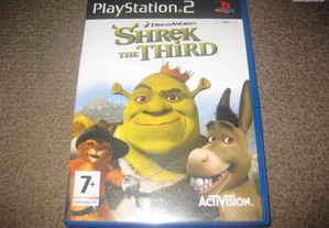 Jogo "Shrek The Third" para PS2/Completo!