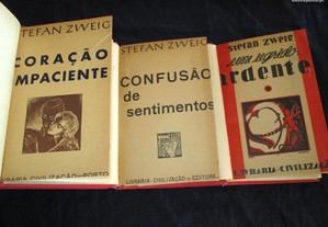 3 Livros Stefan Zweig Livraria Civilização