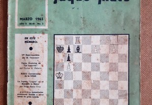 Revista de xadrez cubano da década de 70.