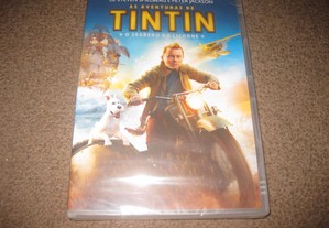 DVD "As Aventuras de Tintin: O Segredo do Licorne" de Steven Spielberg/Selado!