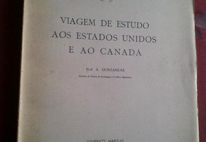 A. Quintanilha-Viagem de Estudo Estados Unidos e Canadá-1959