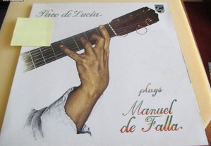 Paco de Lucia - Plays Manuel de Falla (LP vinil)