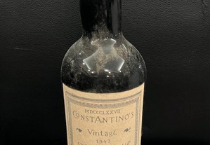 Vinho do porto Constantino's Vintage 1947 - RARA