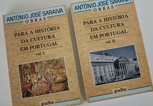 Para a História da Cultura em Portugal Vol. I e Vol. II