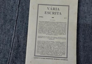 Vária Escrita-N.º 7-Sintra-2000