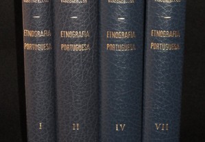 Livros Etnografia Portuguesa José Leite de Vasconcelos 