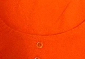Camisola da Stefanel,cor de laranja giríssima,como