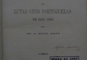 MARIO - episodios das lutas civis portuguezas de 1820-1834