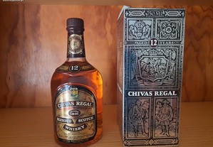 Chivas Regal Scotch Whisky - 12 Anos - 75cl - Anos 80