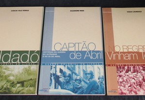A Guerra Colonial em Livros Completo 3 volumes