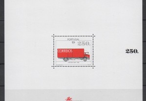 Bloco 152. 1994 / UPAEP - Transporte Postal. Novo.