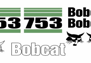 Kit autocolantes Bobcat 753