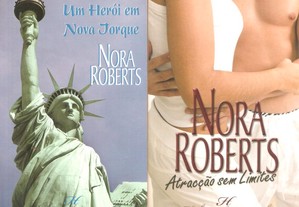 4 livros Harlequin Nora Roberts