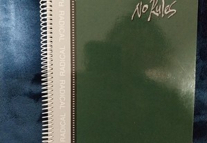 Material escolar caderno A5 quadriculado