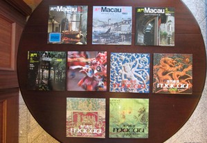 Selos Macau - 18 Carteiras Anuais de 1981/82 a 1999