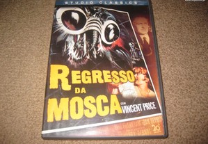 DVD "O Regresso da Mosca" com Vincent Price/Raro!
