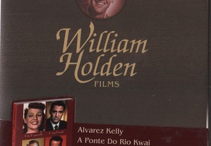 Dvd Caixa com 5 filmes de William Holden - apresentados numa caixa rígida - com livro de 80 páginas
