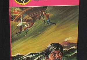 Livro BD A Ilha Misteriosa Júlio Verne