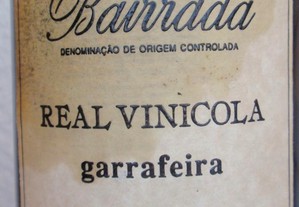 Vinho tinto Bairrada Real Vinícola-Garrafeira 1982