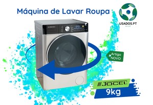 Máquina de Lavar Roupa 9kg Look Inox Jocel 