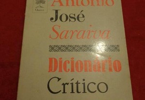 Dicionário Crítico - António José Saraiva