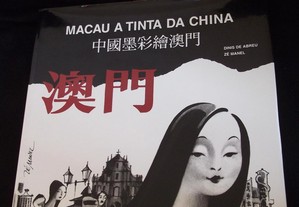 Livro Macau a tinta da China Dinis de Abreu 1998