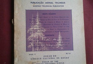Mosaico-Vol. I,N.º 4-Publicação Mensal Trilingue-Macau-1950