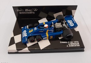 Jody Scheckter Tyrrell P34 F1 1976 Minichamps