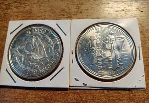1000 escudos em Prata 2 moedas