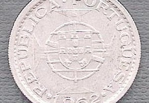 Moeda S. Tome e Príncipe 5$00 Escudos 1962