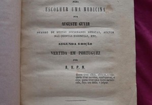 Guia do Povo para escolher uma Medicina 1862
