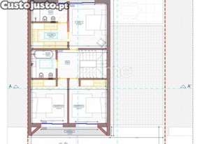 Moradia T3 Nova - Vila Verde, Braga