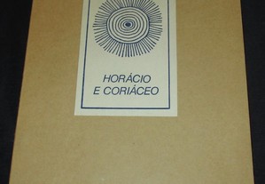 Livro Horácio e Coriáceo Pedro Tamen 1ª edição