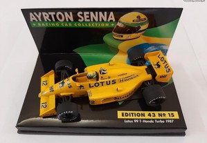 Ayrton Senna F1 Lotus 99T 1987 1:43 Minichamps